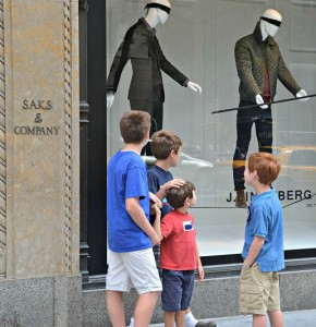 Window display, NYC