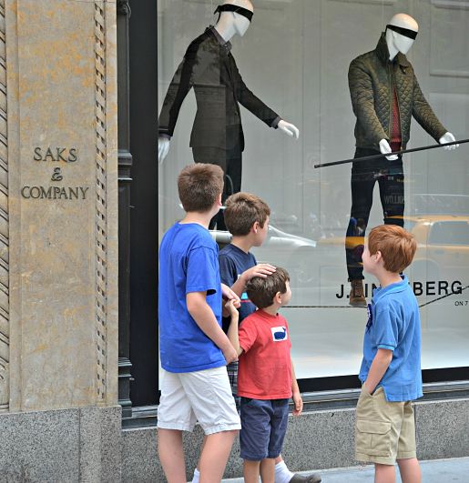 Window display, NYC