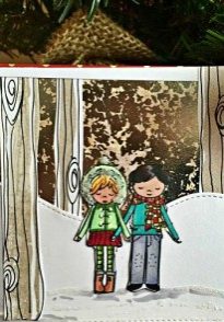 Handmade card by M.B.
